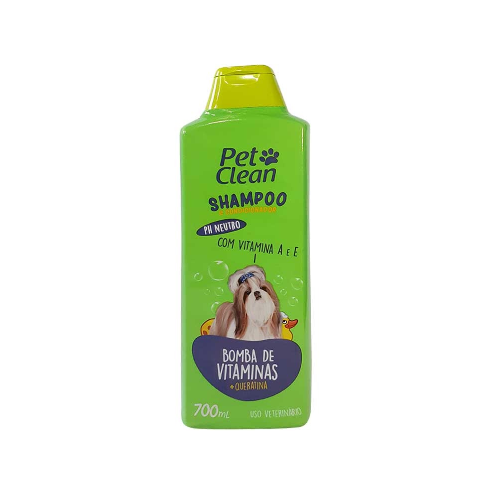 SHAMPOO /CONDICIONADOR PET CLEAN BOMBA DE VITAMINAS
