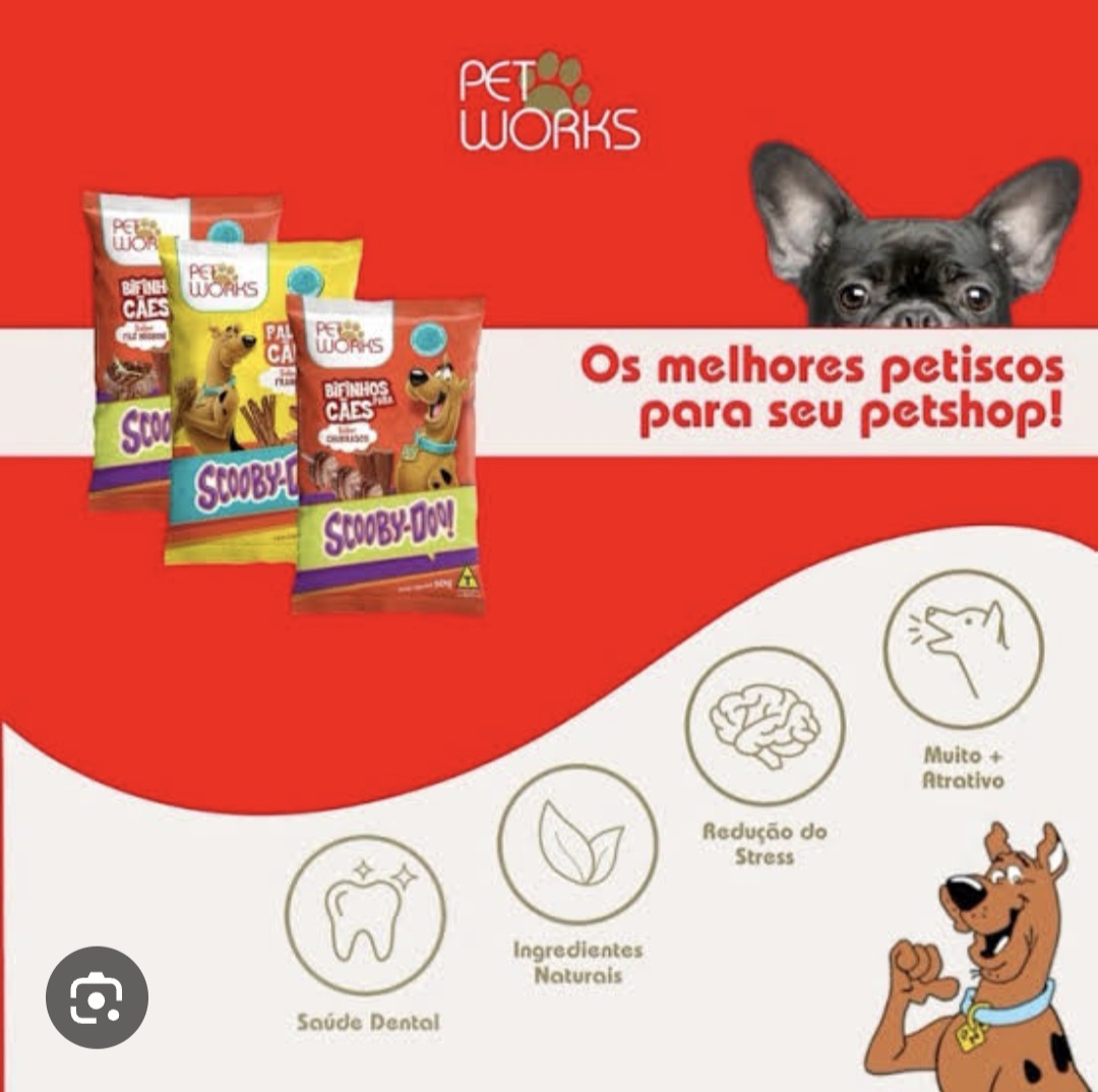 PET WORKS BEEF SCOOBY DOO FILE MIGNON 50G