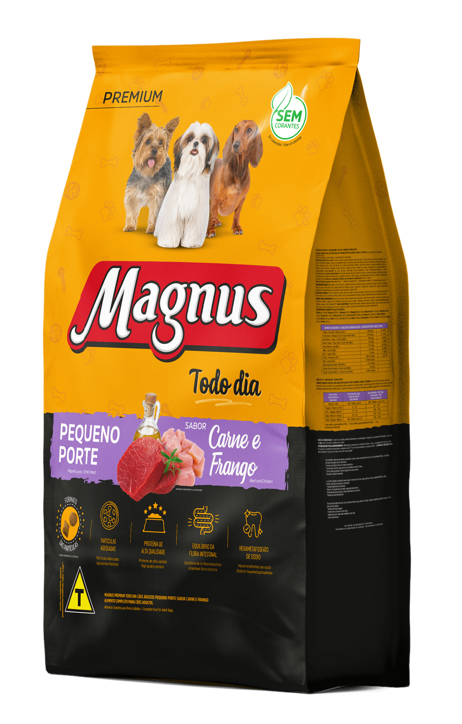 MAGNUS TODO DIA PEQ PORTE CAR/FRAN 10KG