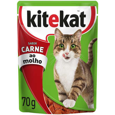 KITEKAT SACHE ADULTO CARNE  70G