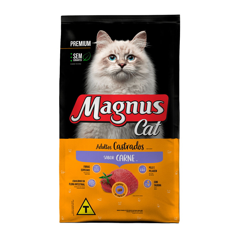 MAGNUS CAT AD CAST CARNE  10,1KG