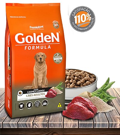 GOLDEN FOR AD CARNE E ARROZ 15KG