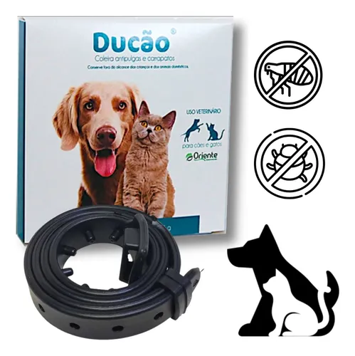 COLEIRA ANTIPULGAS E CARR DUCAO