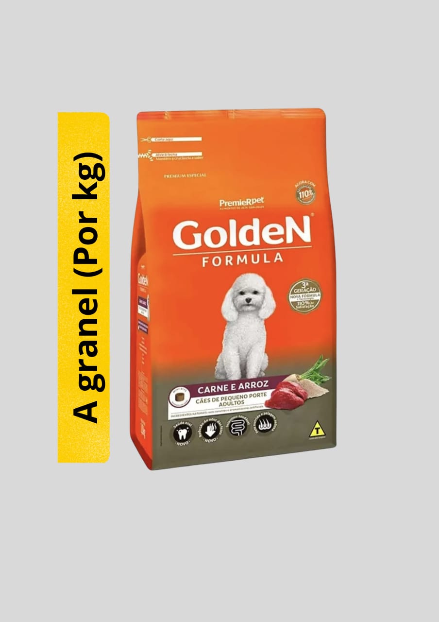 GOLDEN FOR MINI BITZ CARNE E ARROZ KG A GRANEL