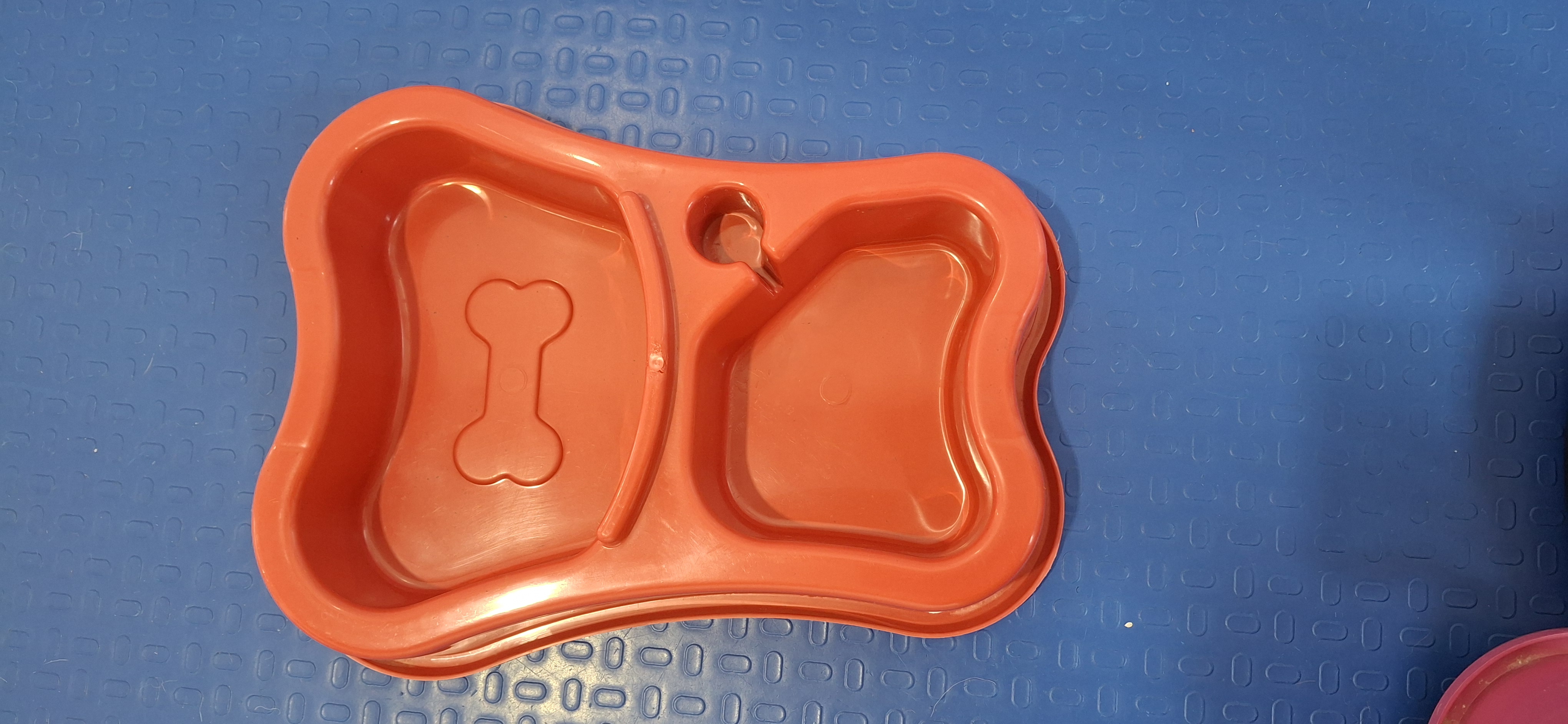 COMEDOURO E BEBEDOURO DUPLO VERMELHO